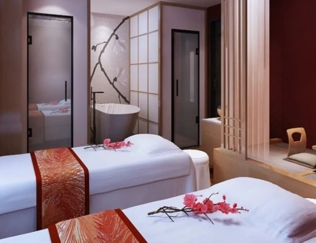 青岛李沧高端会所桑拿环境展示（九）快乐驿站，体验水疗